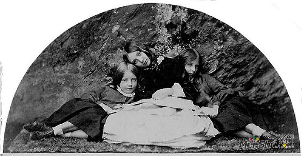 刘易斯·卡罗(Lewis Carroll)高清作品《玛丽和夏洛特韦伯斯特和玛格丽特盖伊》