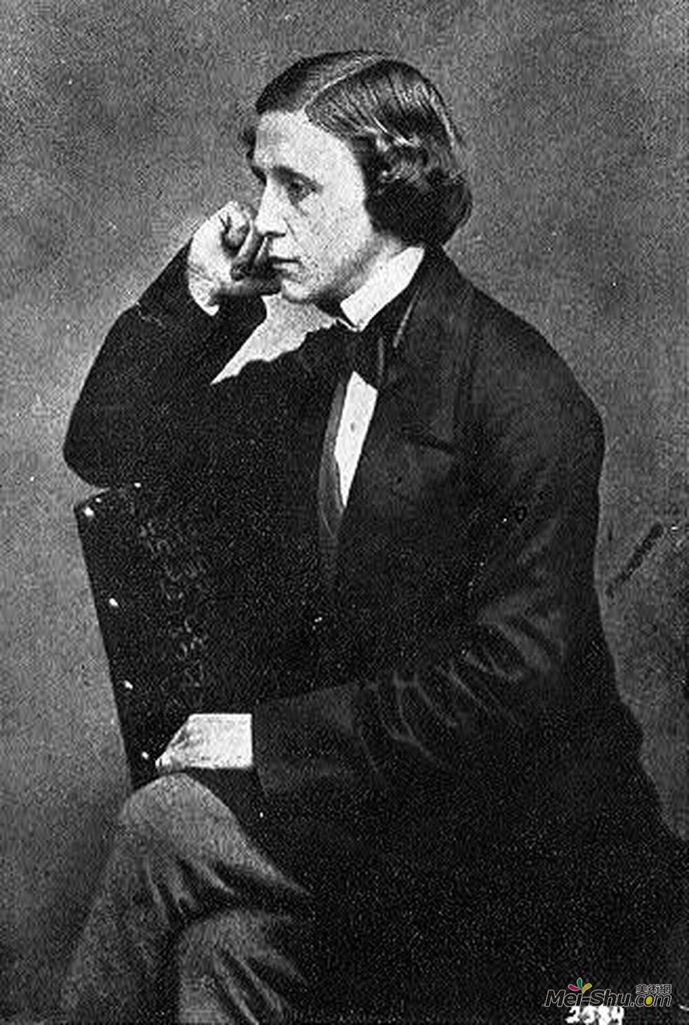 刘易斯·卡罗(Lewis Carroll)高清作品《自画像》