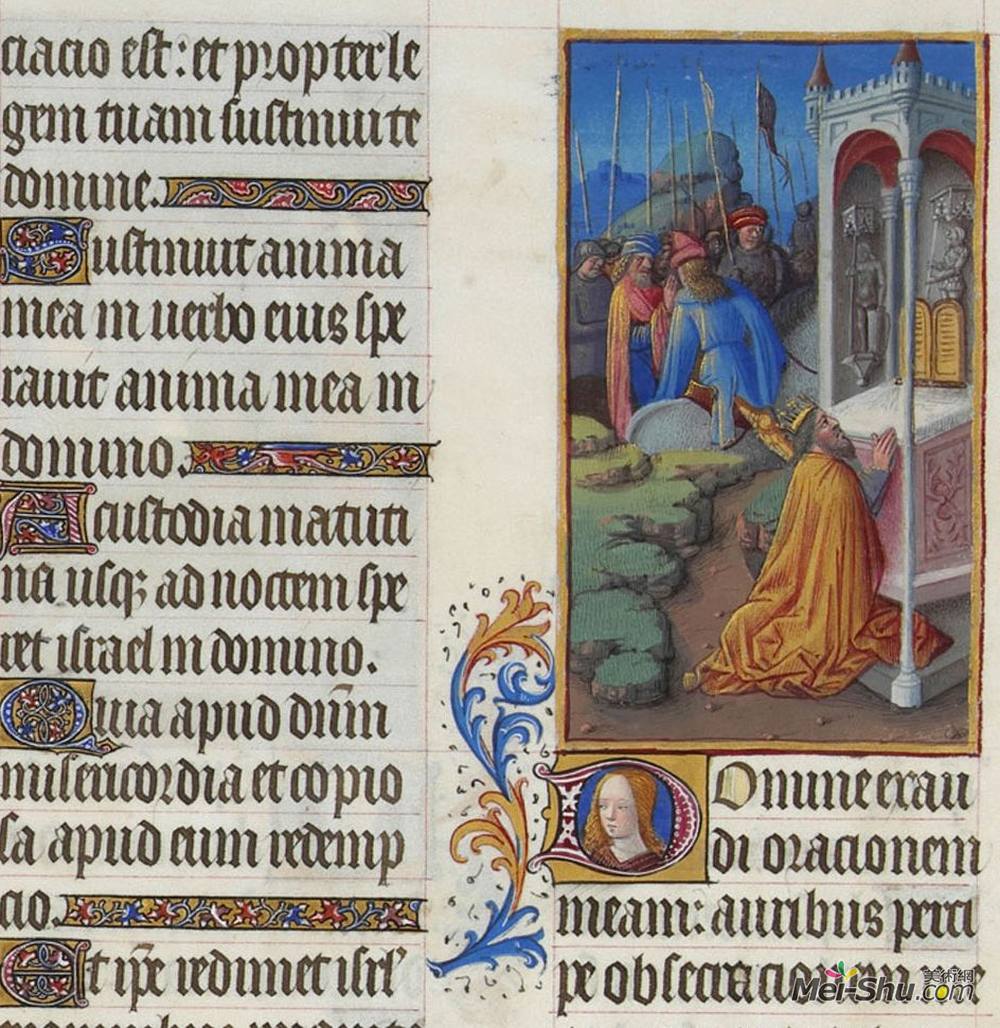 林堡兄弟(Limbourg brothers)高清作品《诗篇》