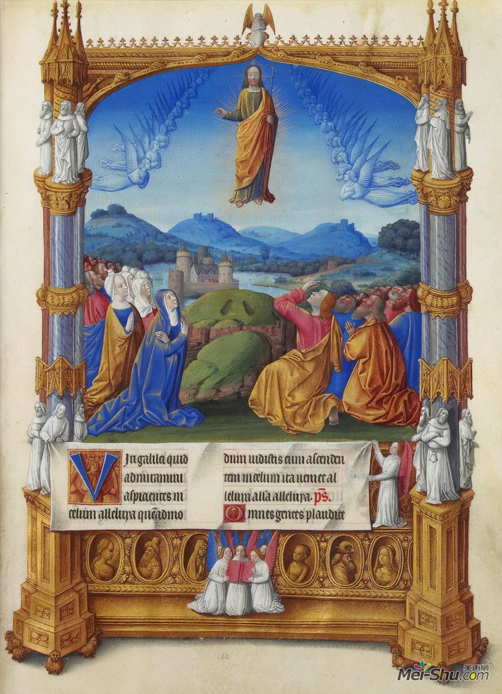 林堡兄弟(Limbourg brothers)高清作品《扬升》
