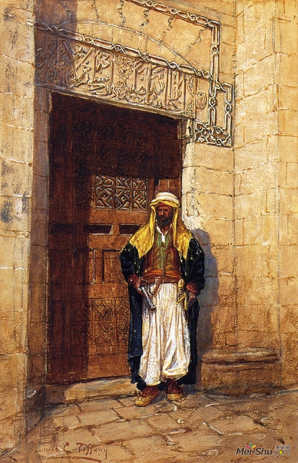 蒂凡尼(Louis Comfort Tiffany)高清作品《阿拉伯主体》