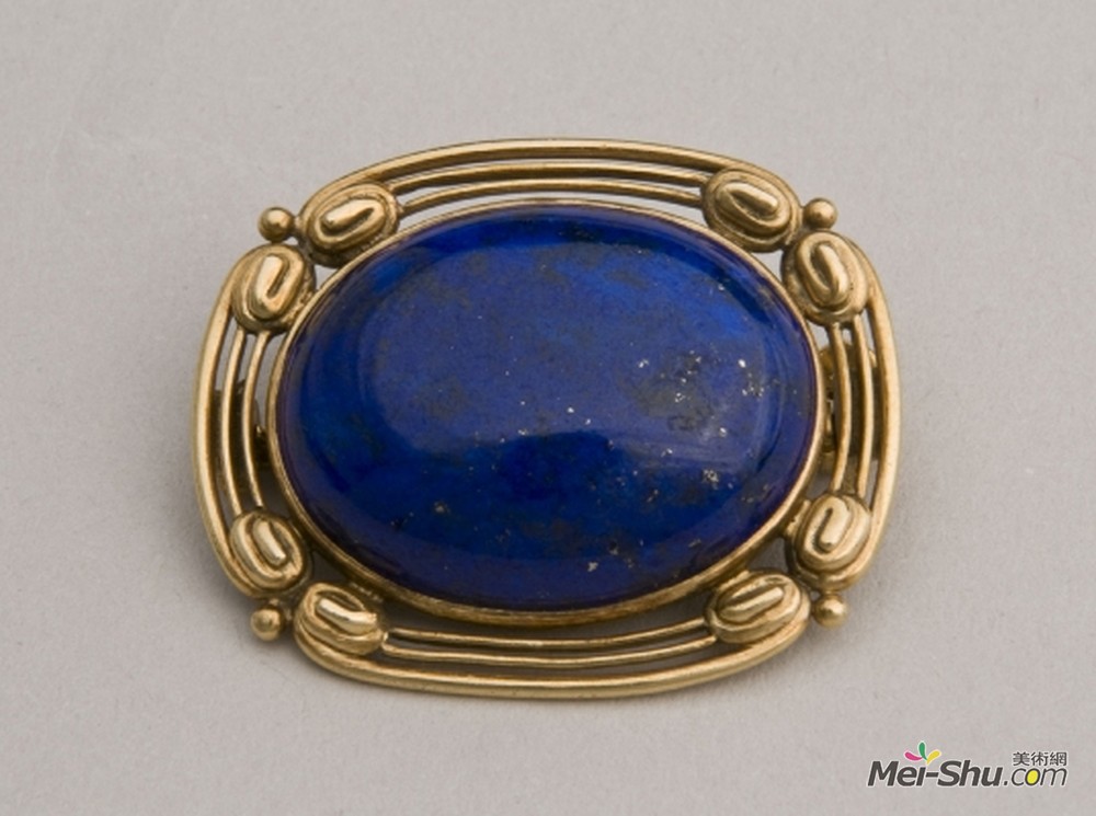 蒂凡尼(Louis Comfort Tiffany)高清作品《胸针》