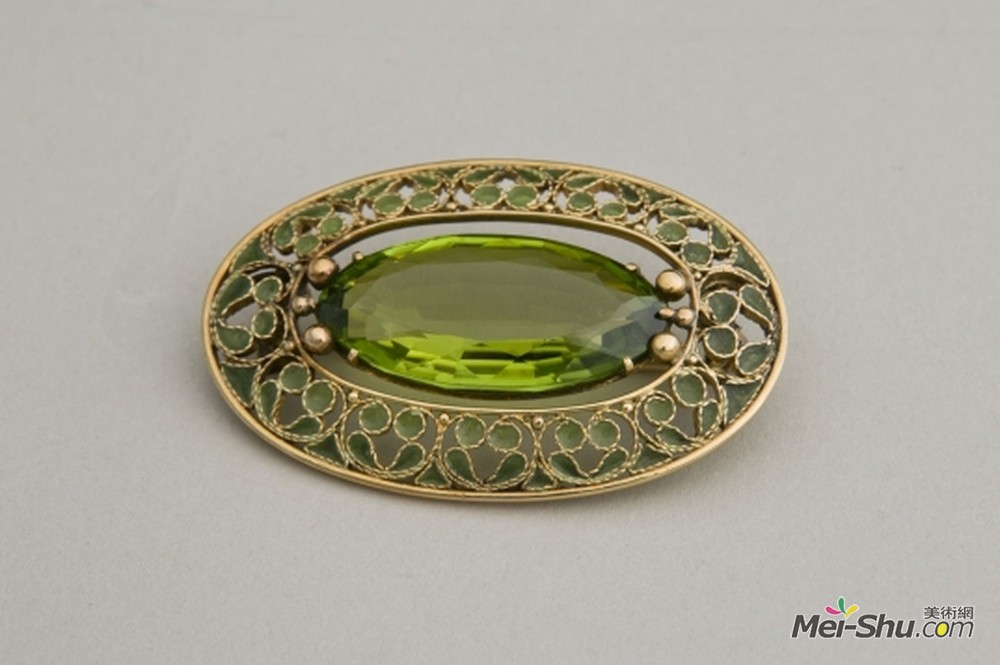 蒂凡尼(Louis Comfort Tiffany)高清作品《胸针》