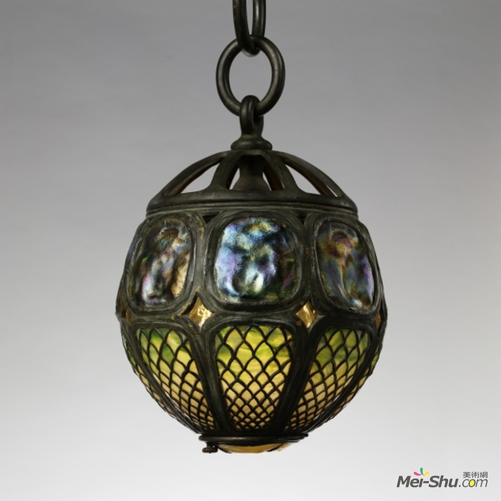 蒂凡尼(Louis Comfort Tiffany)高清作品《龟甲球》