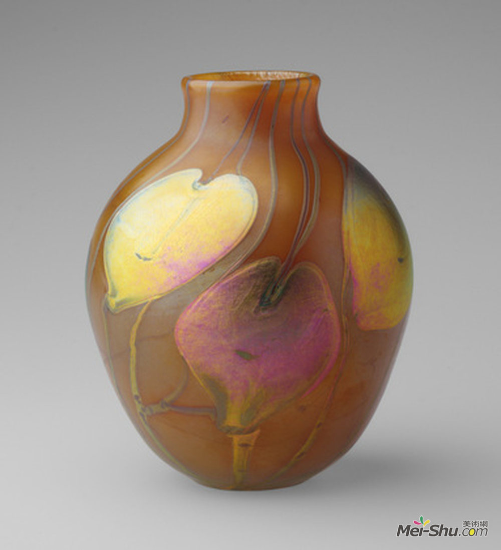 蒂凡尼(Louis Comfort Tiffany)高清作品《花瓶》