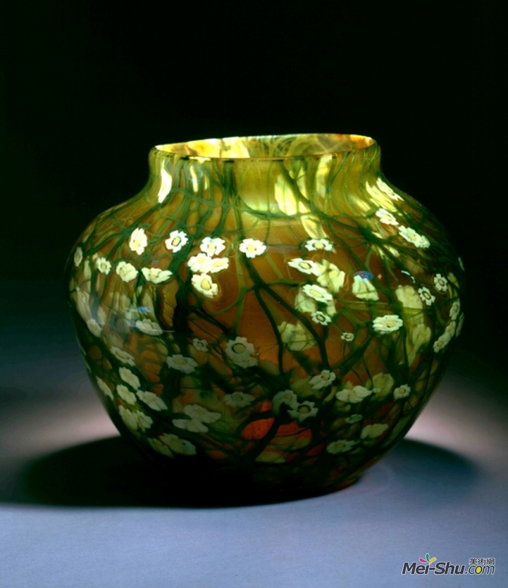 蒂凡尼(Louis Comfort Tiffany)高清作品《花瓶》