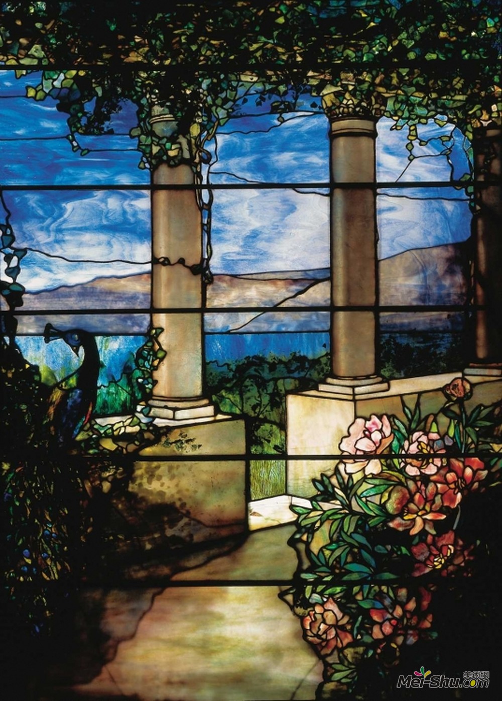 蒂凡尼(Louis Comfort Tiffany)高清作品《窗口》