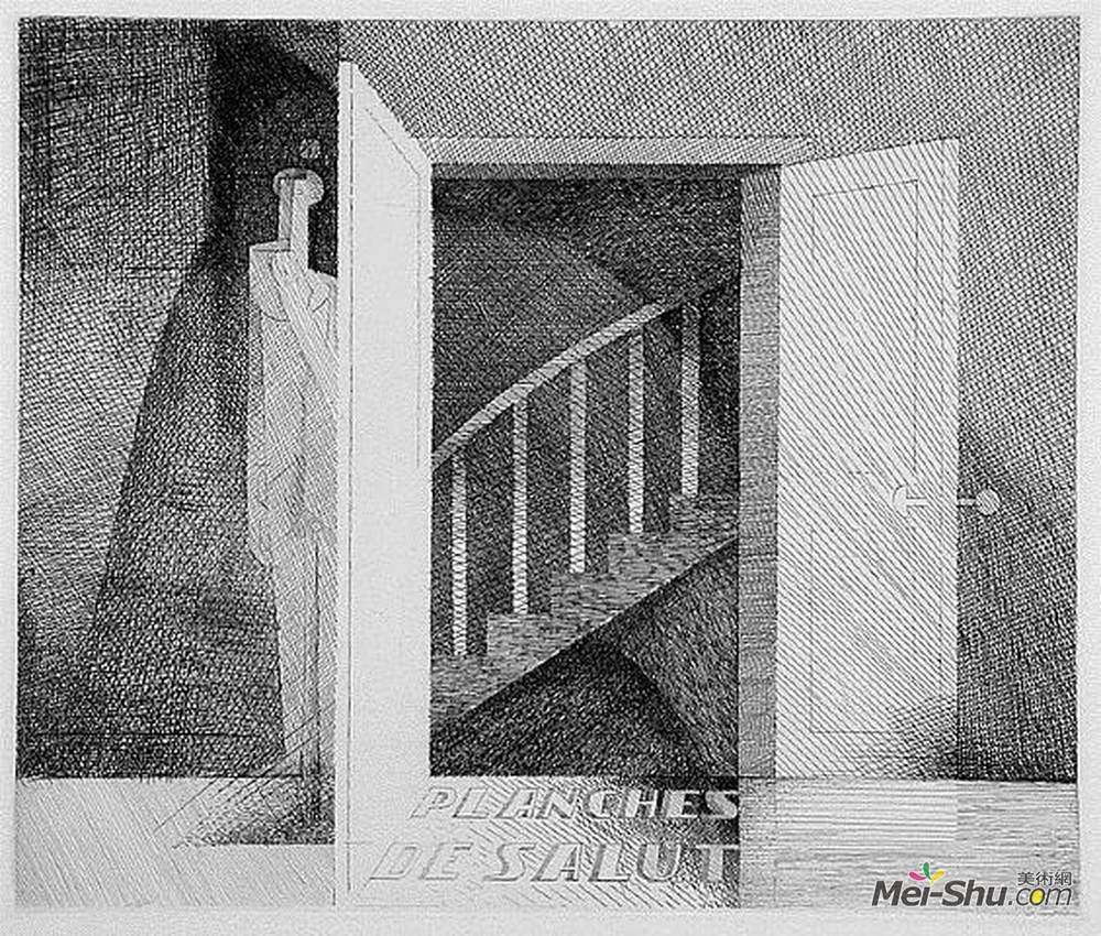 刘易斯·马库锡(Louis Marcoussis)高清作品《萨拉特平原》