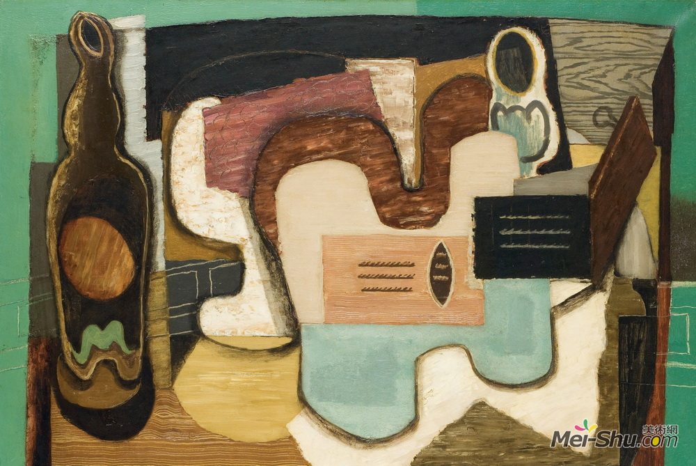 刘易斯·马库锡(Louis Marcoussis)高清作品《拉西塞尔》