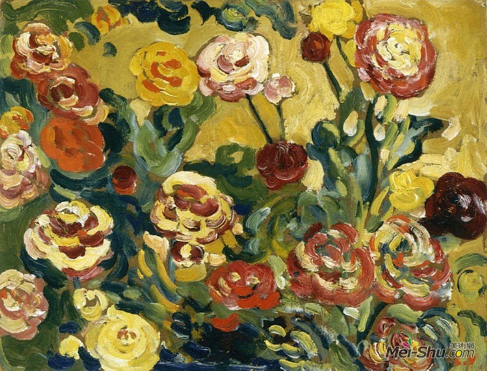 刘易斯·瓦尔塔(Louis Valtat)高清作品《花》