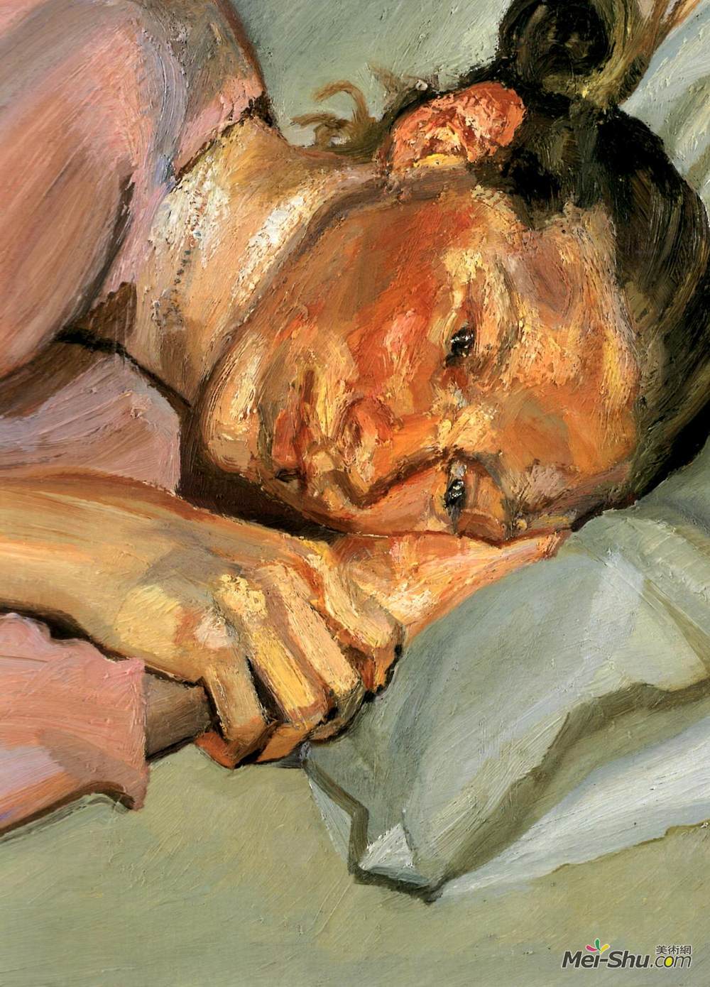 卢西安·弗洛伊德(Lucian Freud)高清作品《弗朗西丝·科斯特洛》