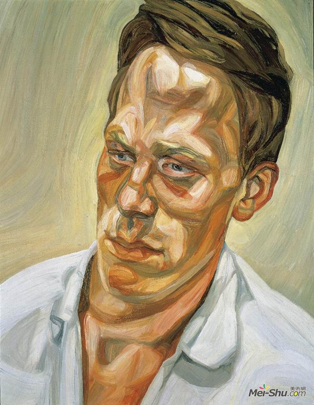 卢西安·弗洛伊德(Lucian Freud)高清作品《画家》