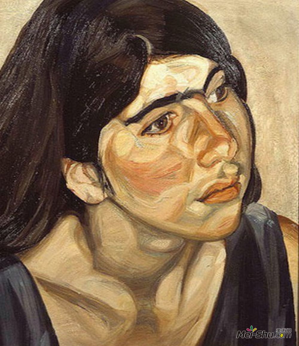 卢西安·弗洛伊德(Lucian Freud)高清作品《安妮》