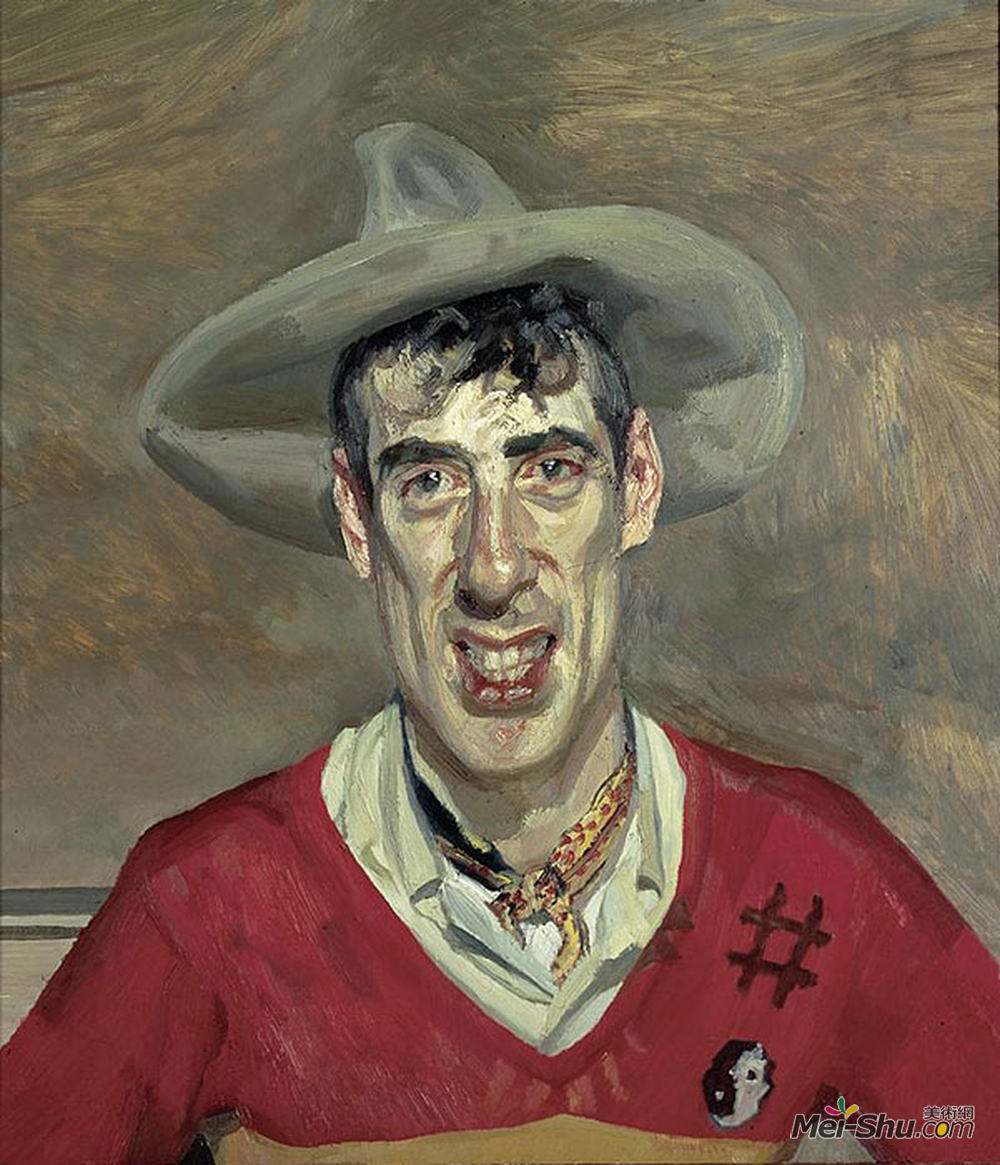 卢西安·弗洛伊德(Lucian Freud)高清作品《加兹》