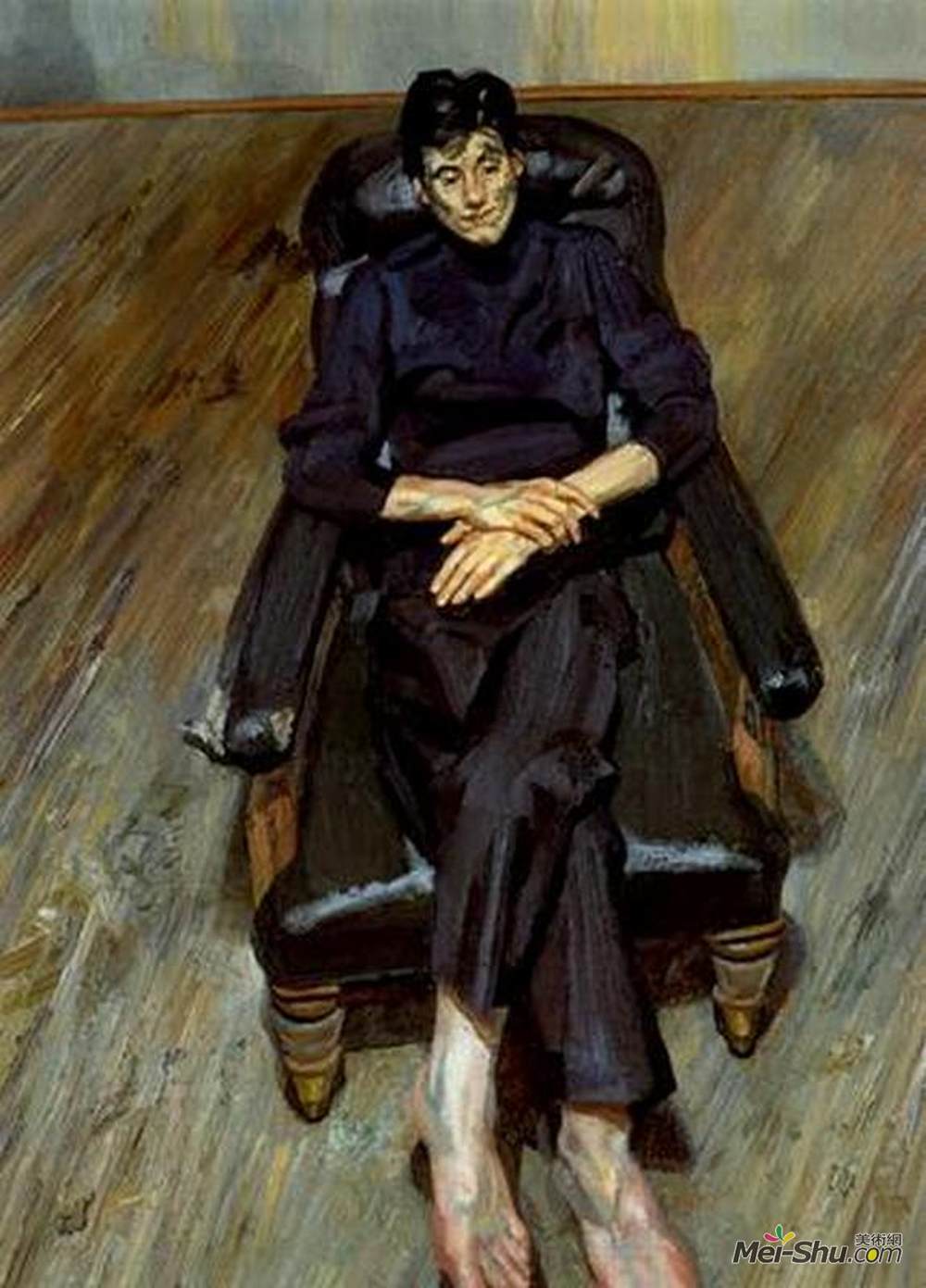 卢西安·弗洛伊德(Lucian Freud)高清作品《贝拉》