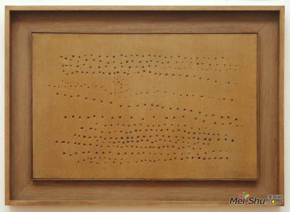 卢齐欧·封塔纳(Lucio Fontana)高清作品《概念空间》