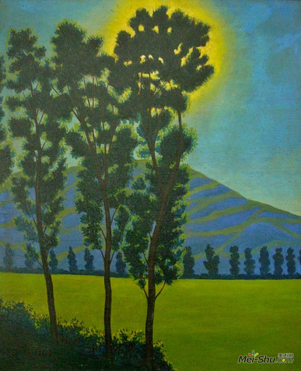 路易吉·鲁索洛(Luigi Russolo)高清作品《唯一的纳斯科斯托》
