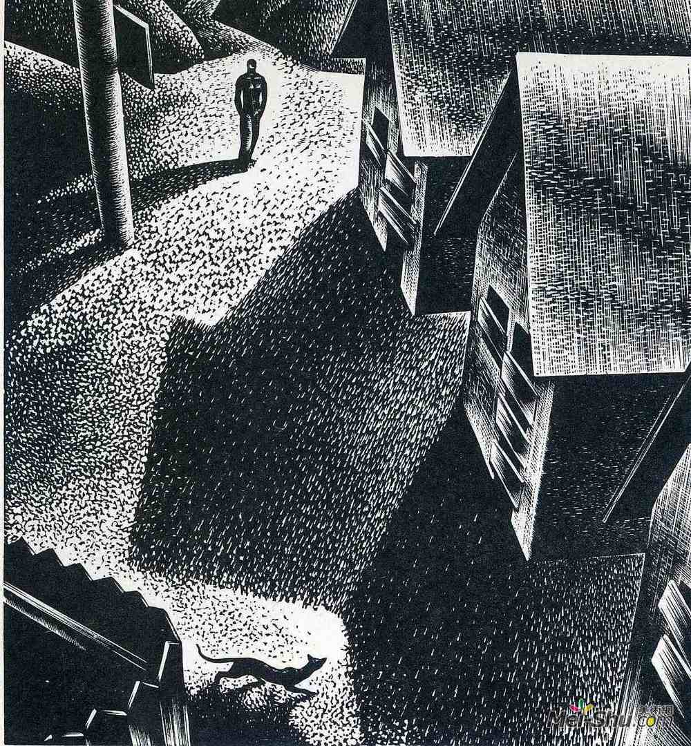 林德·沃德(Lynd Ward)高清作品《公司城》