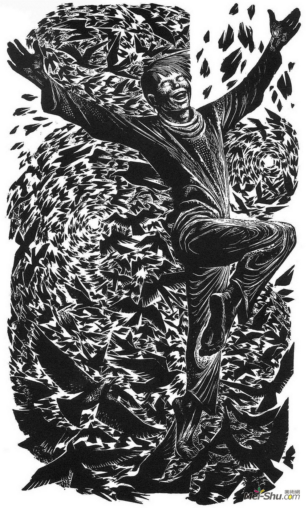 林德·沃德(Lynd Ward)高清作品《仪式》