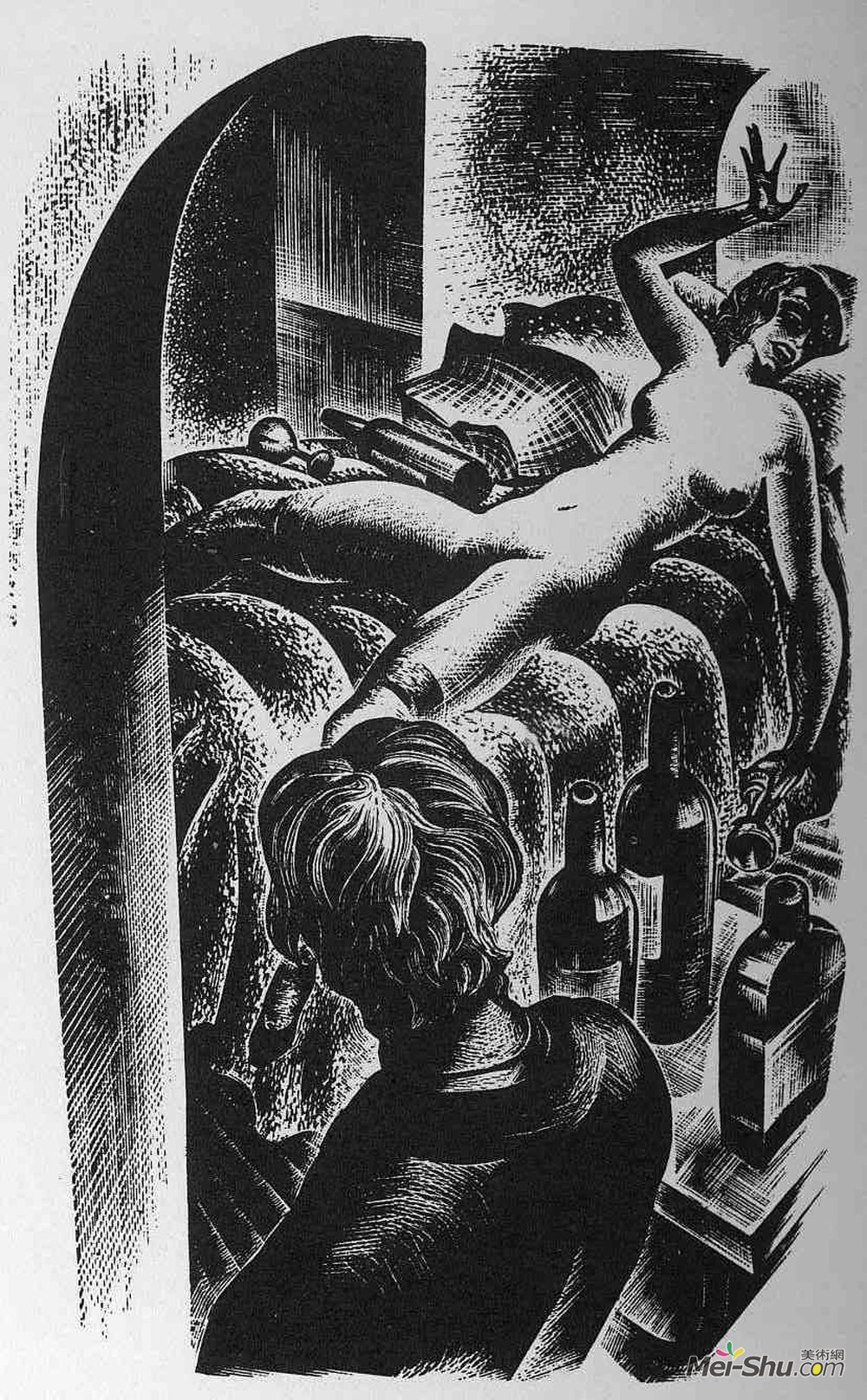 林德·沃德(Lynd Ward)高清作品《一百万年前奏曲》
