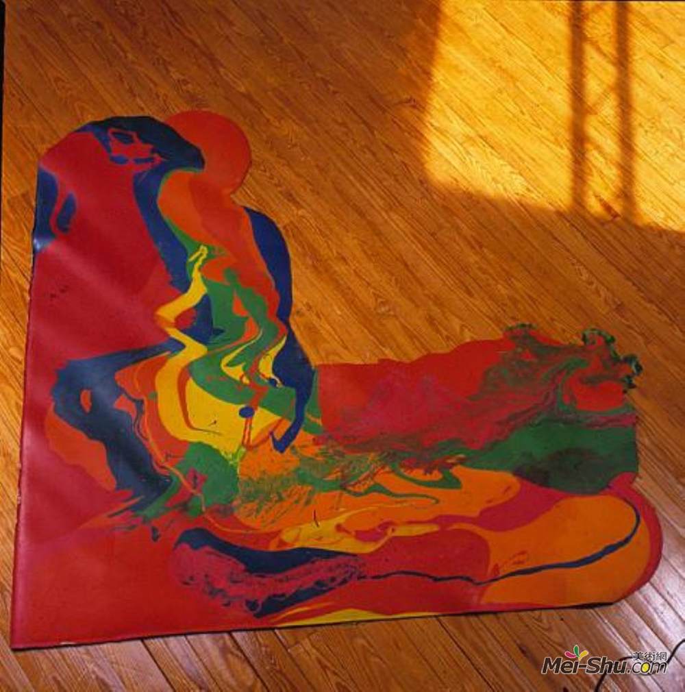 林达·本格利斯(Lynda Benglis)高清作品《角片》