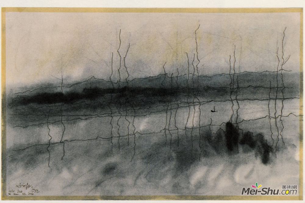莱昂内尔·法宁格(Lyonel Feininger)高清作品《神秘河》