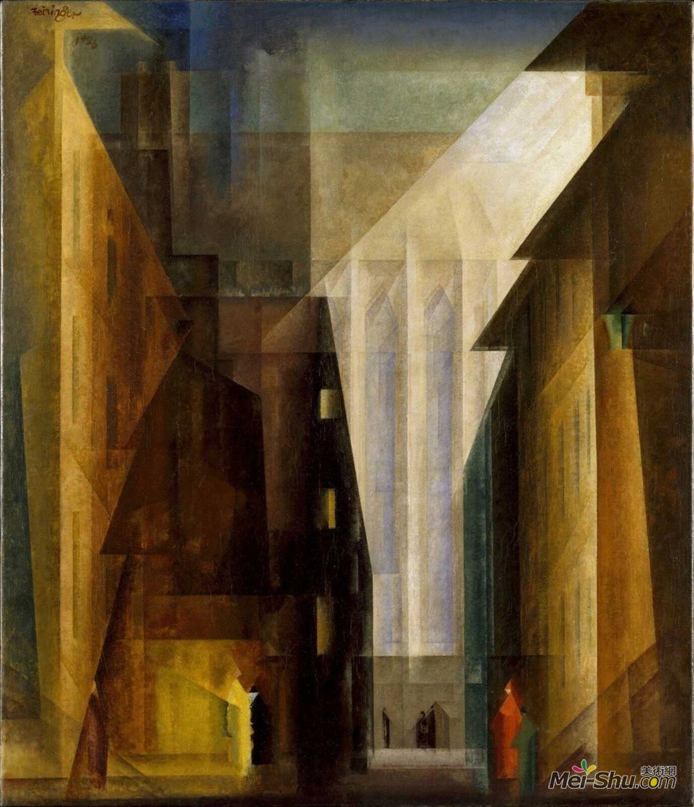 莱昂内尔·法宁格(Lyonel Feininger)高清作品《少数民族教会》