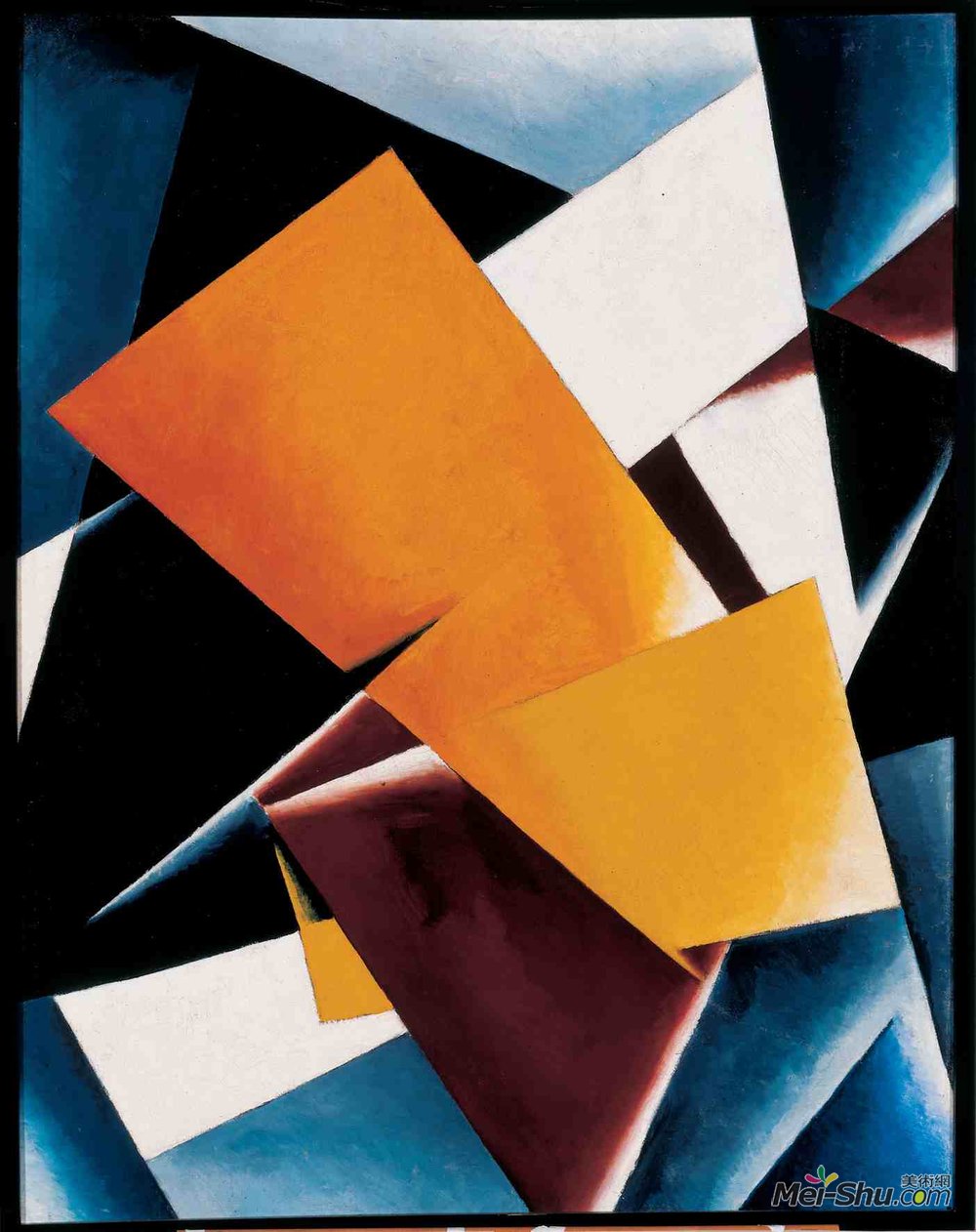 柳博芙·波波娃(Lyubov Popova)高清作品《绘画建筑》