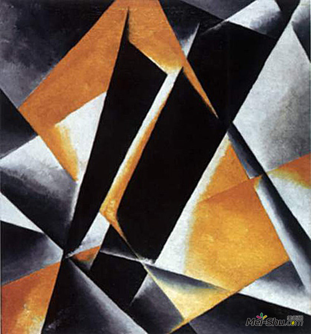 柳博芙·波波娃(Lyubov Popova)高清作品《戏剧建筑》