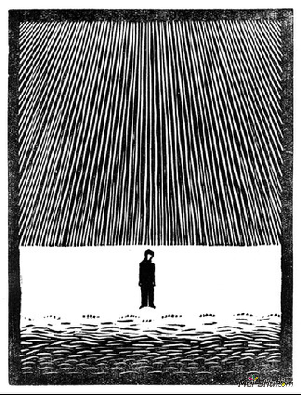 莫里兹·柯尼利斯·艾雪(M.C. Escher)高清作品《帕斯夸-弗洛尔的标题》