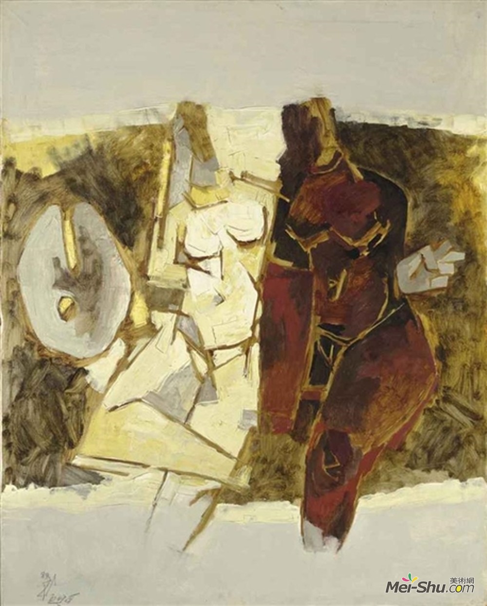 胡森(M.F. Husain)高清作品《科布拉》