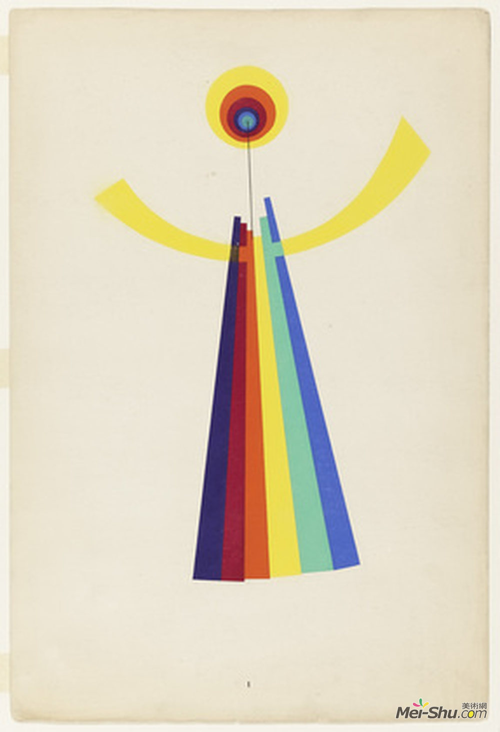 曼·雷(Man Ray)高清作品《Mime from the portfolio Revolving Doors》