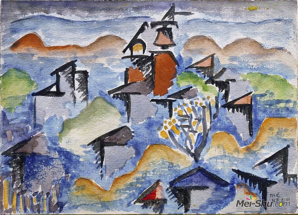 曼·雷(Man Ray)高清作品《景观》