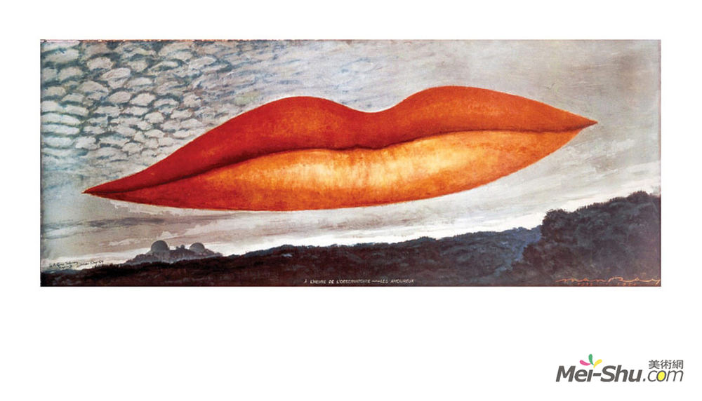曼·雷(Man Ray)高清作品《天文台时间：情人》