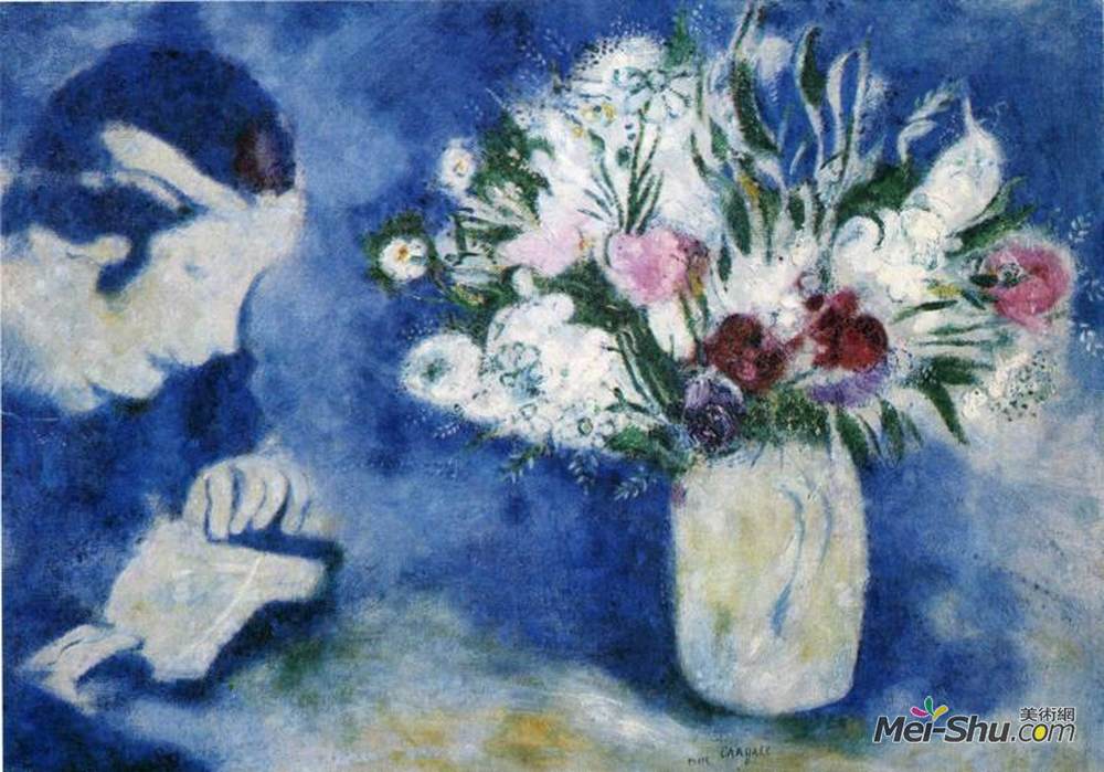 马克·夏加尔(Marc Chagall)高清作品《贝里在穆里永》