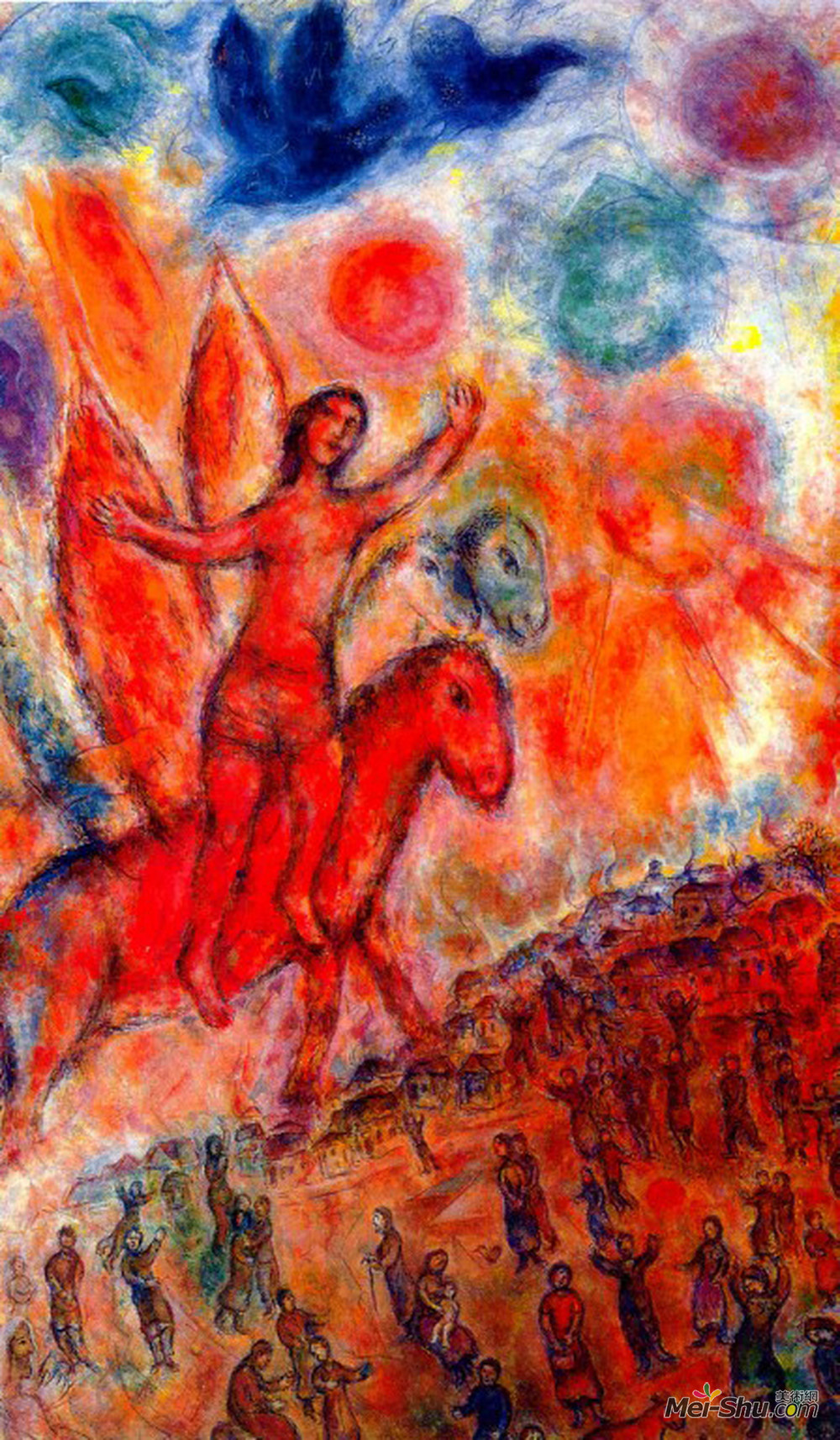 马克·夏加尔(Marc Chagall)高清作品《辉腾》