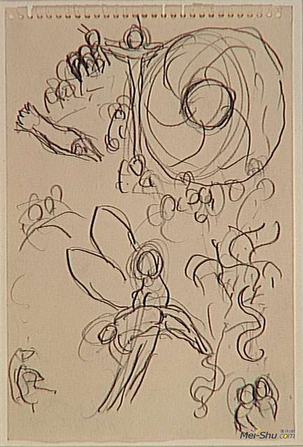 马克·夏加尔(Marc Chagall)高清作品《人的创造》