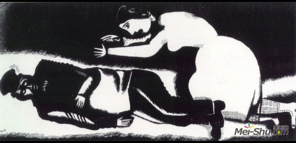 马克·夏加尔(Marc Chagall)高清作品《醉汉》