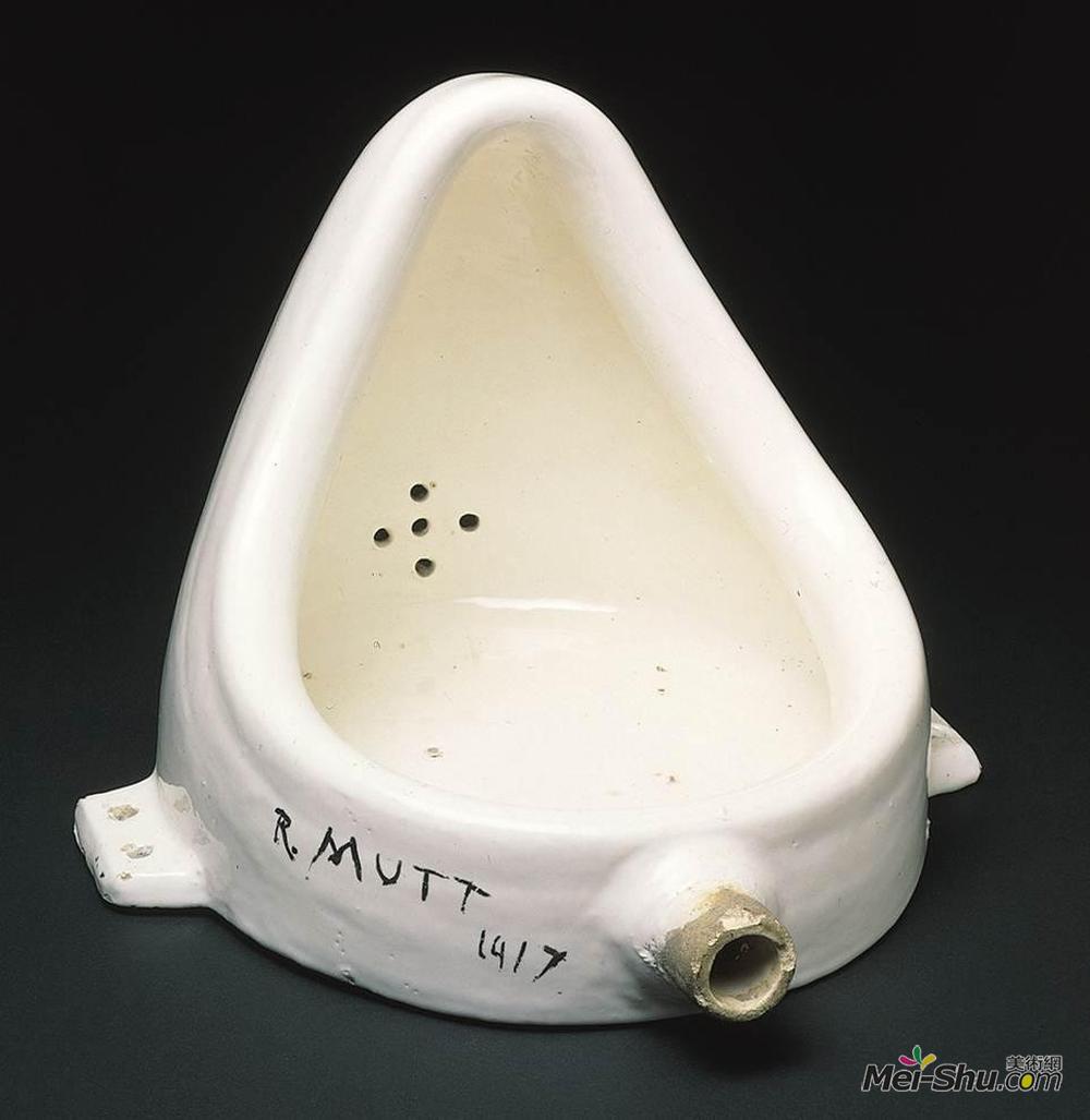 喷泉》马塞尔·杜尚(Marcel Duchamp)高清作品欣赏_马塞尔·杜尚作品_马塞