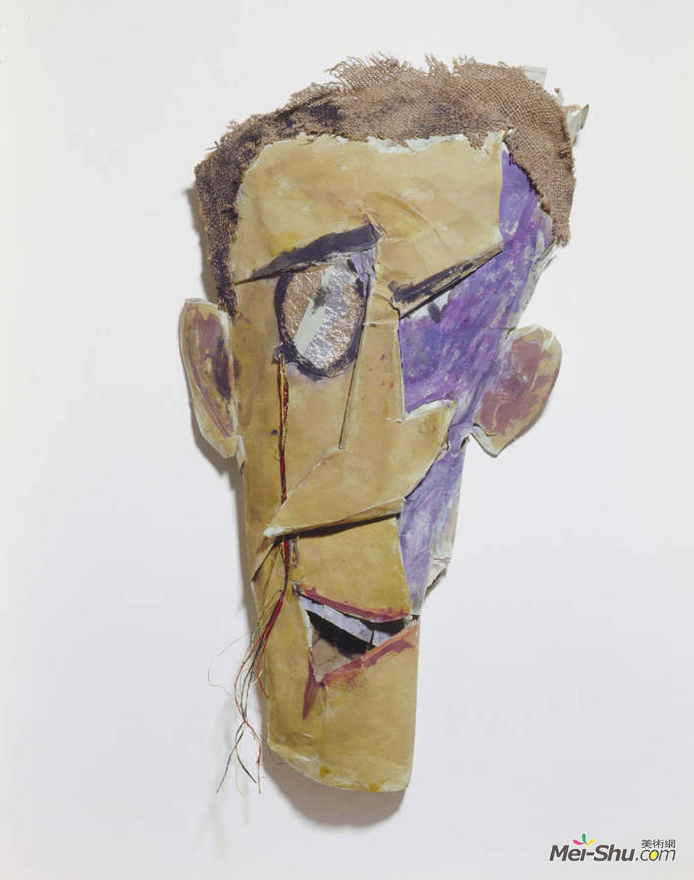 马塞尔·扬科(Marcel Janco)高清作品《Untitled (Mask, Portrait of Tzara)》