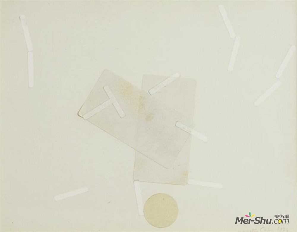 马塞尔·卡恩(Marcelle Cahn)高清作品《拼贴素描》