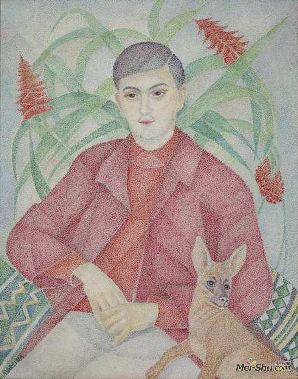 玛丽·沃罗比耶夫(Marevna (Marie Vorobieff))高清作品《肖像》