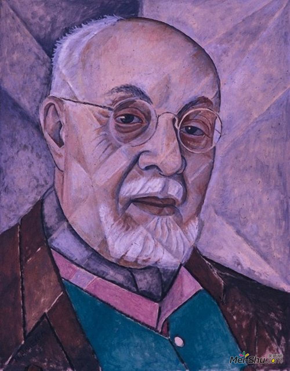 玛丽·沃罗比耶夫(Marevna (Marie Vorobieff))高清作品《亨利·马蒂斯画像》