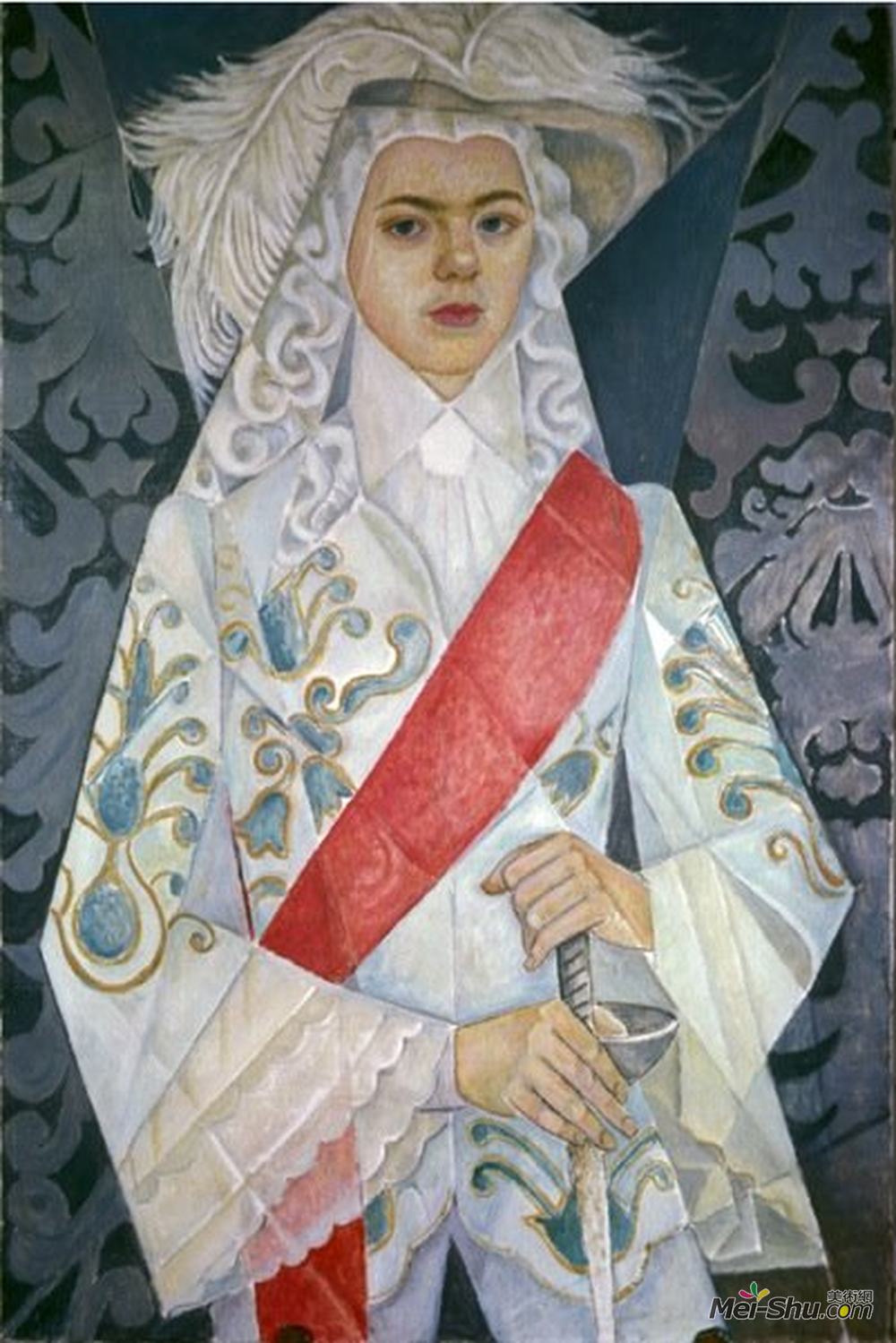 玛丽·沃罗比耶夫(Marevna (Marie Vorobieff))高清作品《未验明的》