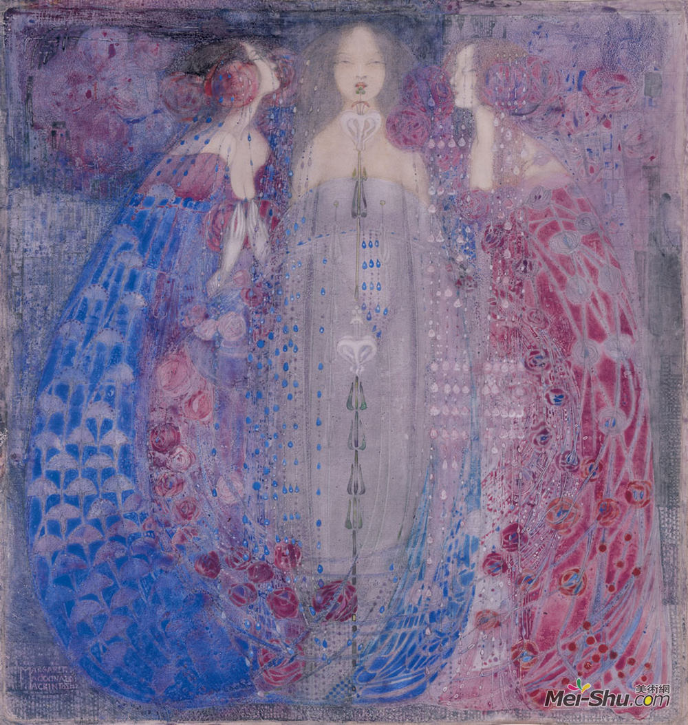 玛格丽特麦克唐纳德(Margaret Macdonald)高清作品《三香水》