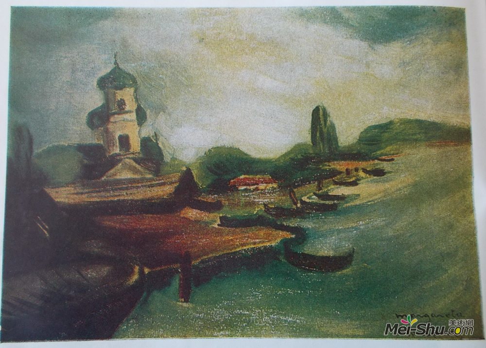 玛格丽塔斯特瑞安(Margareta Sterian)高清作品《三角洲日落》
