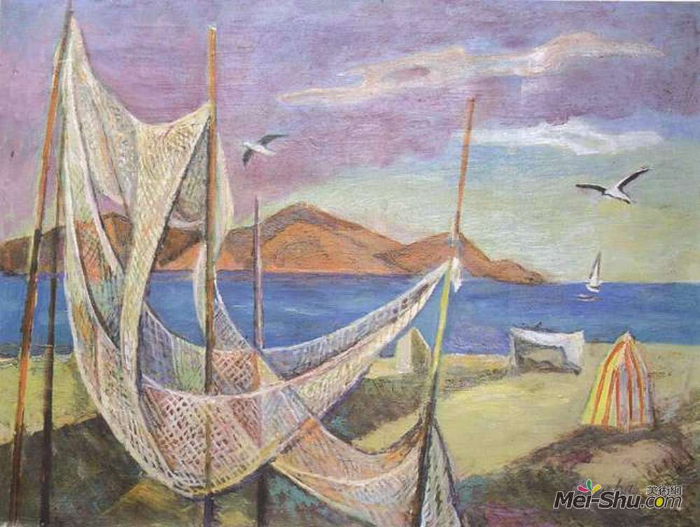 玛吉尔塞尔斯卡(Margit Selska)高清作品《海景》