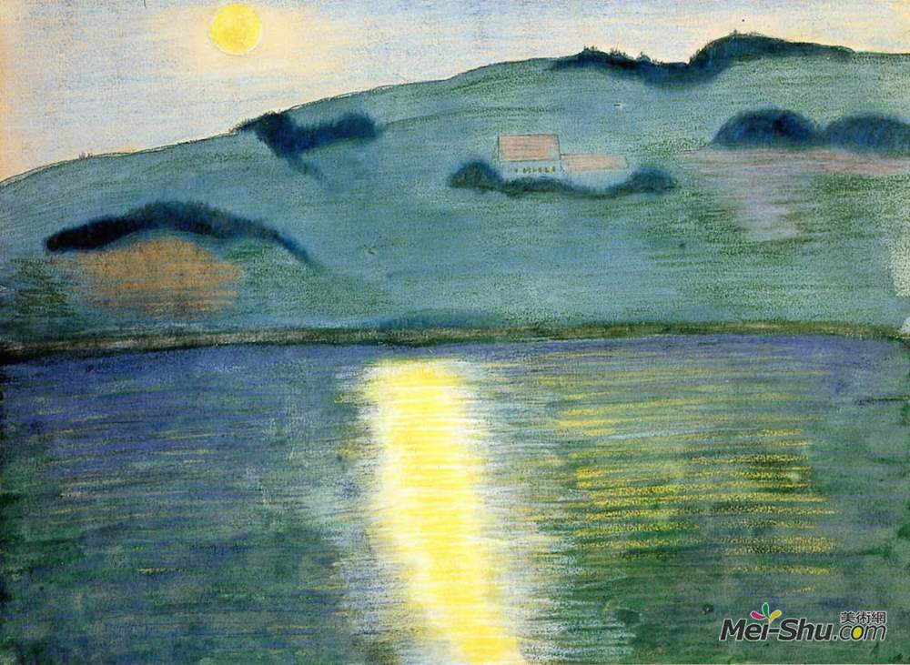 玛丽安冯韦勒金(Marianne von Werefkin)高清作品《Ln71hHVr2GU》