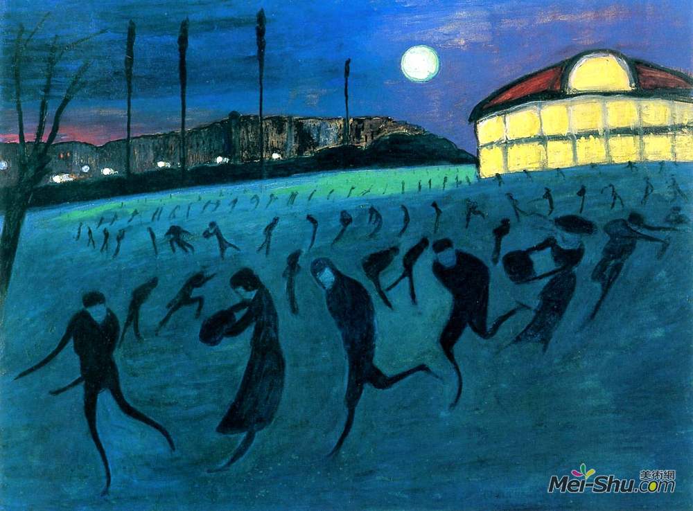 玛丽安冯韦勒金(Marianne von Werefkin)高清作品《81Mw1gX1uxs》