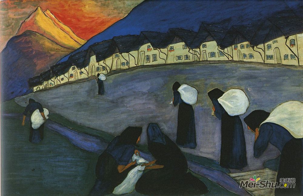 玛丽安冯韦勒金(Marianne von Werefkin)高清作品《奇奇奇克》